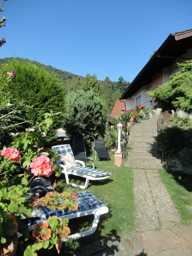 Pension Weinberg Mit Landhaus Nizza Gleisweiler Kültér fotó